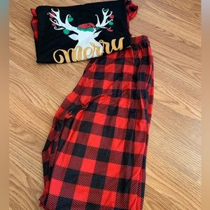 Merry Christmas Womens PJ set, Size Women’s S!